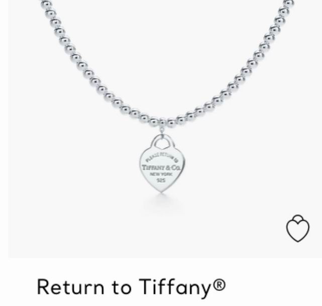 Tiffany necklace 01lyh36